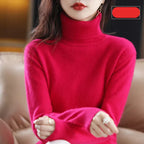 Maglione Emma Collo Alto in Puro Cashmere 100%: per l'Autunno e l'Inverno