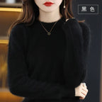 Aud: Maglione da donna 100% cashmere con scollo a O