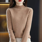 Maglione da donna Aurora in pura lana cashmere al 100% per l'autunno e l'inverno