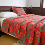 Coperta floreale decorativa per divani, letti e spazi lounge