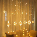 Decorazione delle luci della stringa del LED della lampada solare della stella della luna
