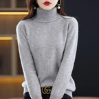 Maglione da donna in lana merino lavorata Asteria da indossare tutti i giorni