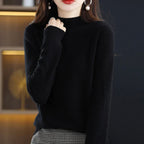 Maglione da donna Aurora in pura lana cashmere al 100% per l'autunno e l'inverno