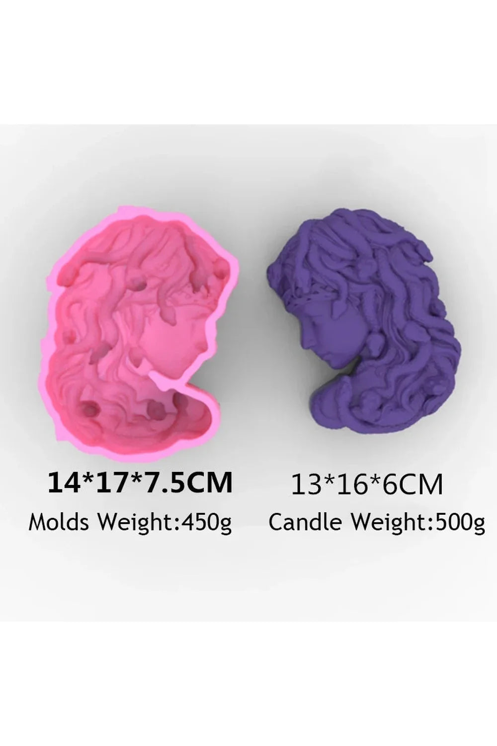 Testa a forma di candela fai-da-te