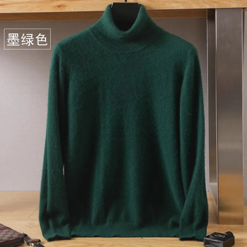 Maglia giapponese - 100% cashmere da uomo - maglione in velluto di puro cashmere