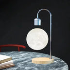 Lampada lunare a LED con levitazione magnetica e ricarica wireless