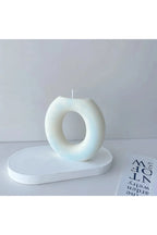 Forma di candela a strisce fai-da-te