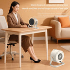 Modello da tavolo con riscaldatore elettrico in ceramica portatile da 1000 W con protezione antiribaltamento