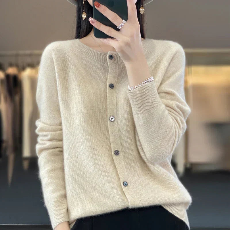 Maria: Maglia da donna 100% Lana Merino Australiana