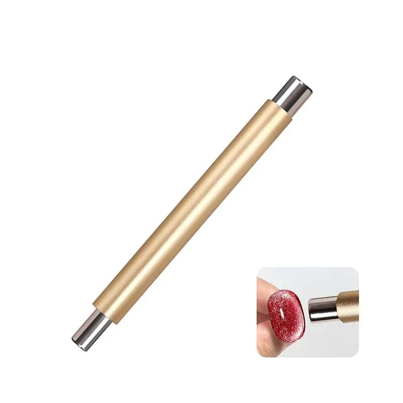 Magnete per unghie Cat Eye Strumento penna magnetica a doppia testa per un design preciso della nail art TikTok Viral Fall 2026