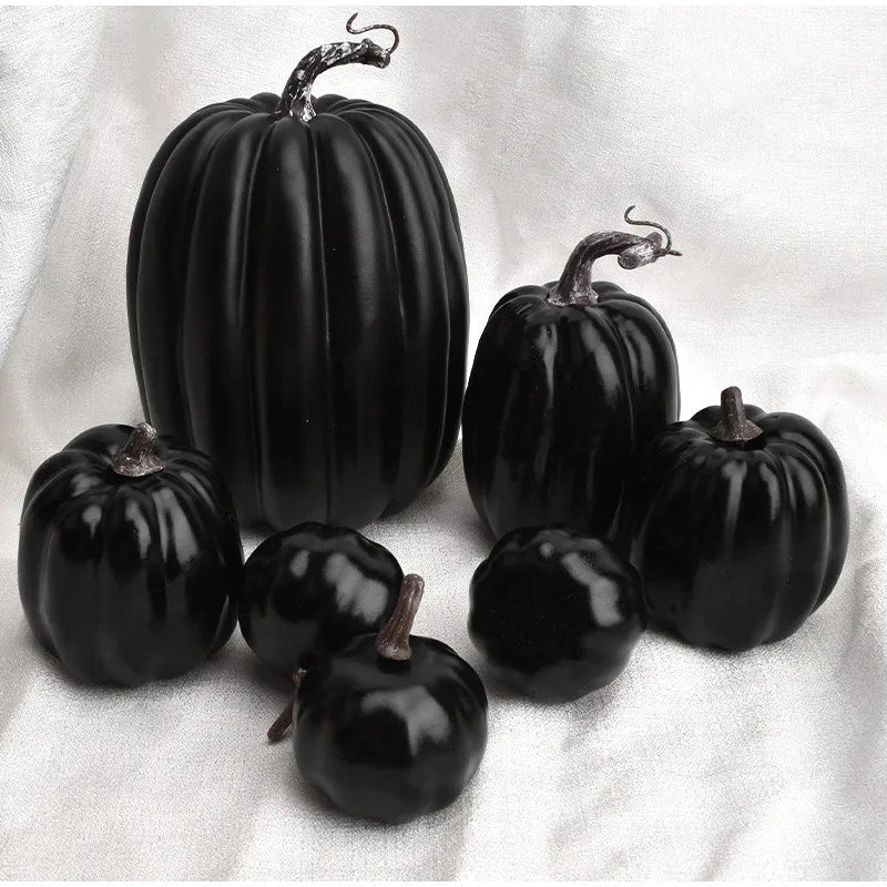 Zucche decorative Ciondolo di zucca | Set da 7 pezzi | Decorazioni autunnali e di Halloween | Leggero e riutilizzabile