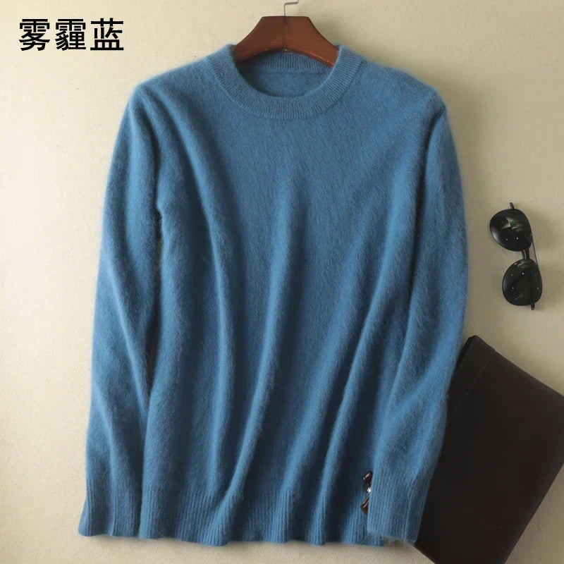 Ferry: Maglione in 100% puro Cashmere lavorato a maglia giapponese