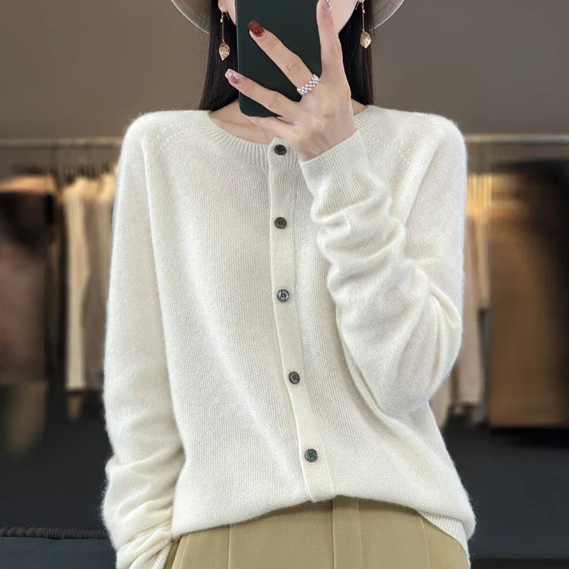 Maria: Maglia da donna 100% Lana Merino Australiana