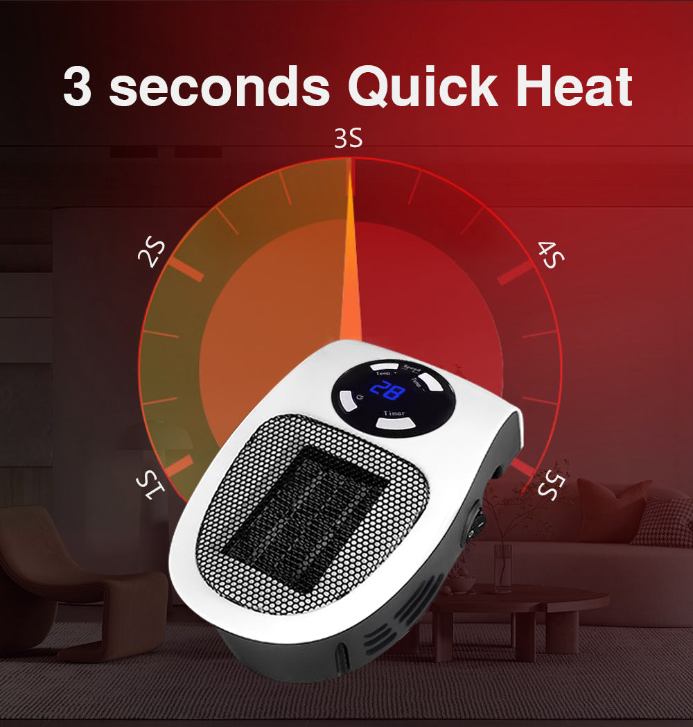 Riscaldatore elegante LuxaHeat | Riscaldatore portatile per un calore confortevole ovunque