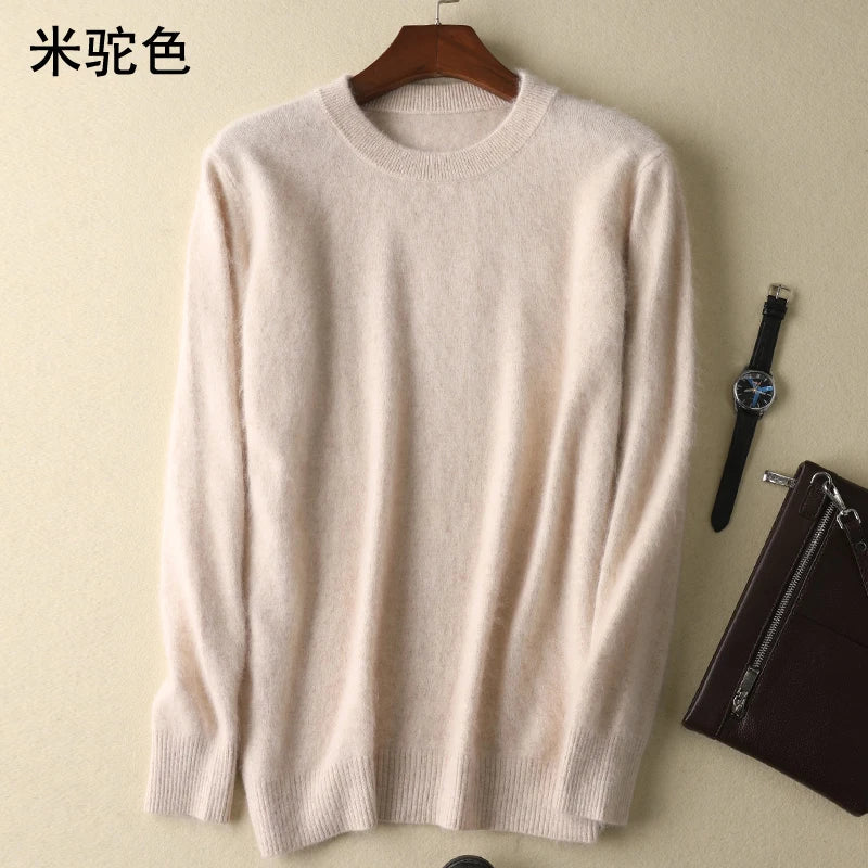 Ferry: Maglione in 100% puro Cashmere lavorato a maglia giapponese