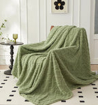 Coperta double face in lana
