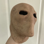 Costume di Halloween horror senza volto in lattice con maschera Slenderman