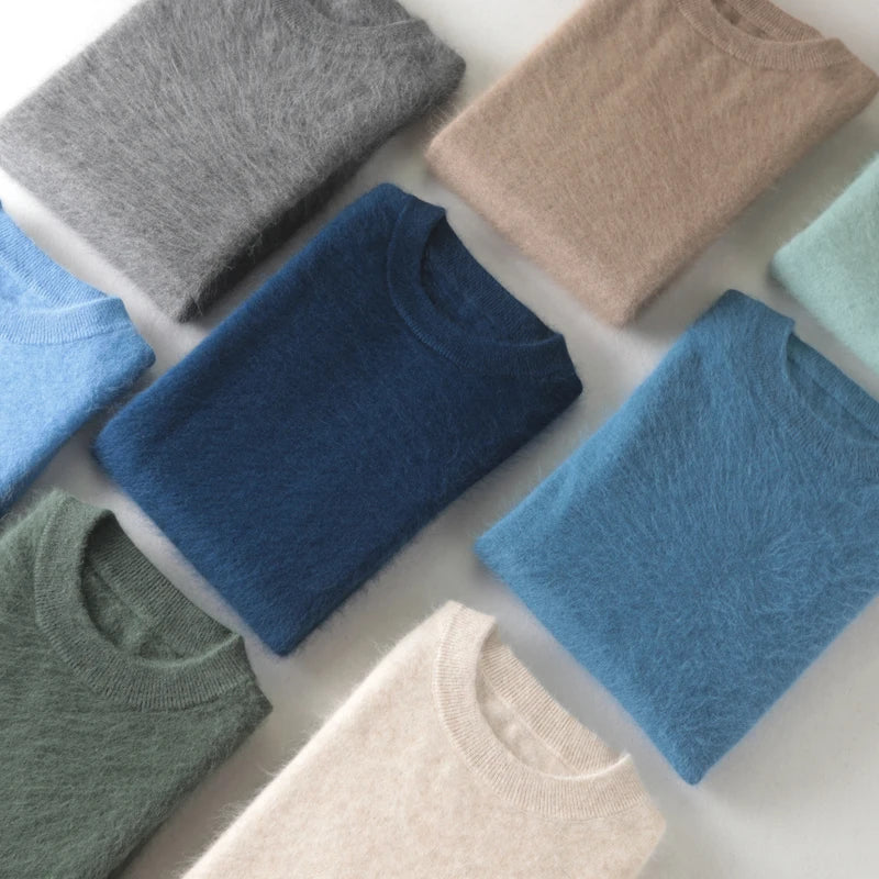 Ferry: Maglione in 100% puro Cashmere lavorato a maglia giapponese