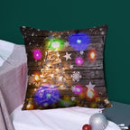 Federa per cuscino LED serie natalizia