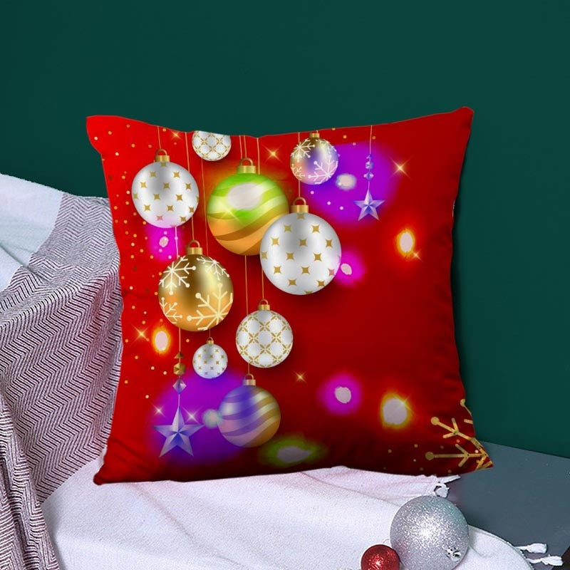 Federa per cuscino LED serie natalizia