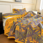 Coperta floreale decorativa per divani, letti e spazi lounge
