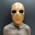 Costume di Halloween horror senza volto in lattice con maschera Slenderman