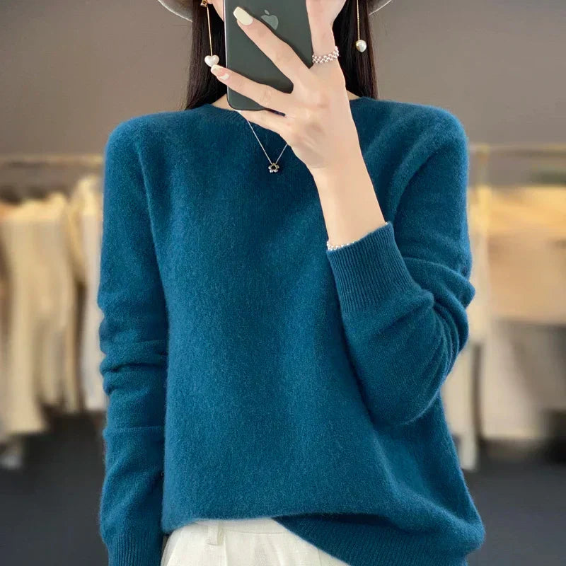 Pullover Elara in lana merino australiana al cento per cento