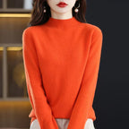 Maglione da donna Aurora in pura lana cashmere al 100% per l'autunno e l'inverno