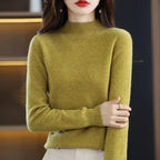 Maglione da donna Aurora in pura lana cashmere al 100% per l'autunno e l'inverno
