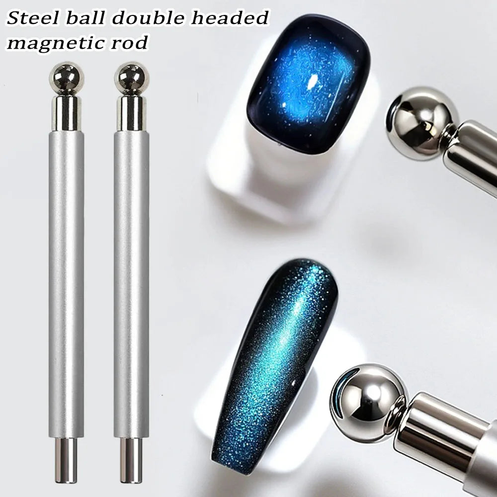 Magnete per unghie Cat Eye Strumento penna magnetica a doppia testa per un design preciso della nail art TikTok Viral Fall 2026