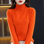 Maglione da donna in lana merino lavorata Asteria da indossare tutti i giorni
