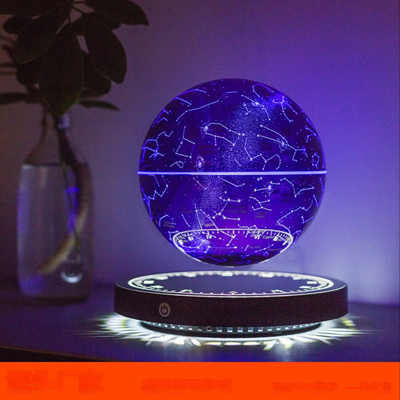 Elegante lampada lunare levitante