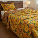 Coperta floreale decorativa per divani, letti e spazi lounge