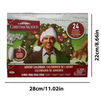 Calendario dell'Avvento con 24 giorni di figure 3D, regalo per il conto alla rovescia di Natale