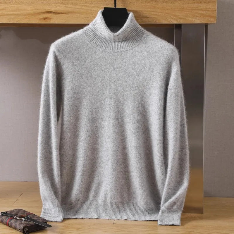 Maglia giapponese - 100% cashmere da uomo - maglione in velluto di puro cashmere