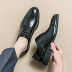 Nuove scarpe eleganti in pelle da lavoro di lusso da uomo | Comodo, elegante ed elegante