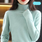 Maglione Emma Collo Alto in Puro Cashmere 100%: per l'Autunno e l'Inverno