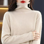 Maglia Dolcevita Da Donna Lyra Realizzata In Lana Merino E Qualità Extrafine Proveniente Dall'Australia