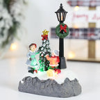 Paesaggio festivo | Decorazioni di lusso per villaggi di Natale a LED