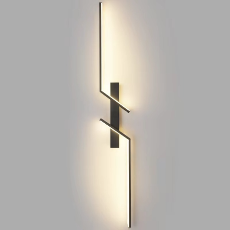 Elegante applique da parete a strisce LED per decorazioni domestiche moderne