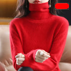 Maglione Emma Collo Alto in Puro Cashmere 100%: per l'Autunno e l'Inverno