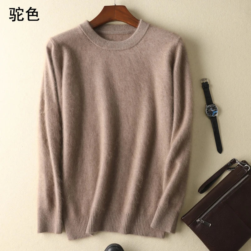 Ferry: Maglione in 100% puro Cashmere lavorato a maglia giapponese