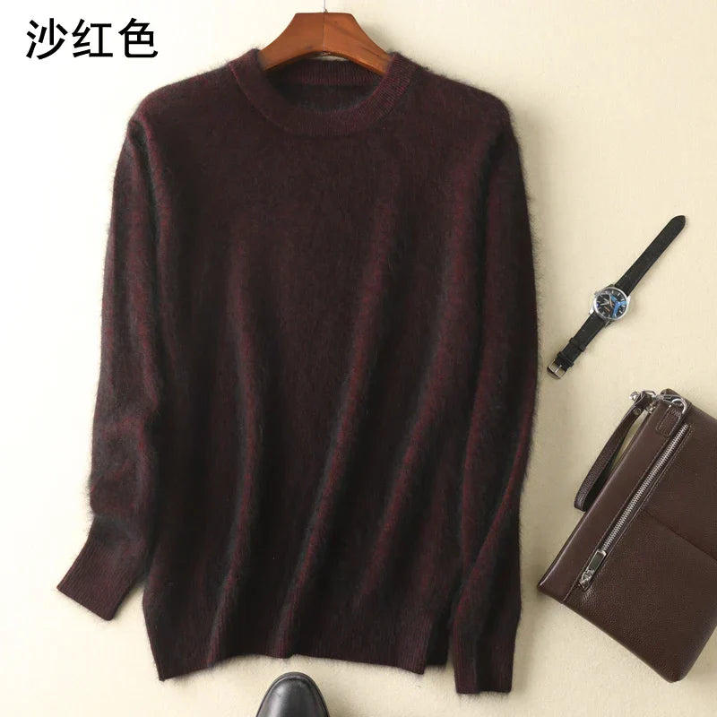 Ferry: Maglione in 100% puro Cashmere lavorato a maglia giapponese