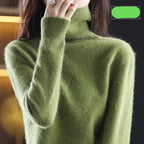 Maglione Emma Collo Alto in Puro Cashmere 100%: per l'Autunno e l'Inverno