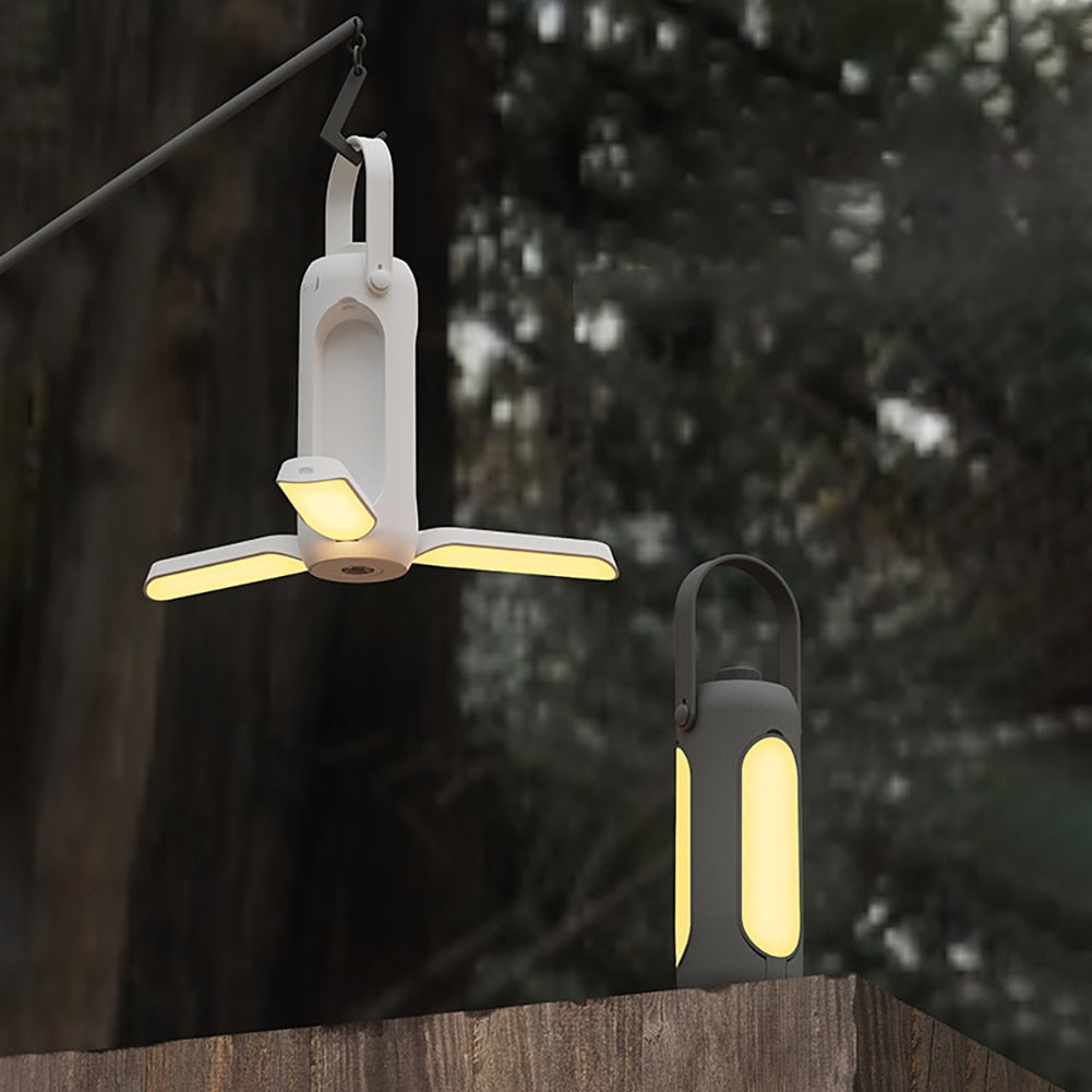Lampada da campeggio LED pieghevole Moon Lake
