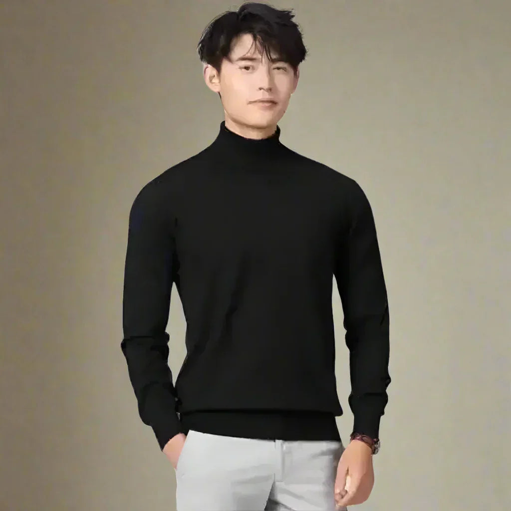 Maglione a collo alto in cashmere Elliot | Calore di lusso per uomo | Autunno e inverno 2023