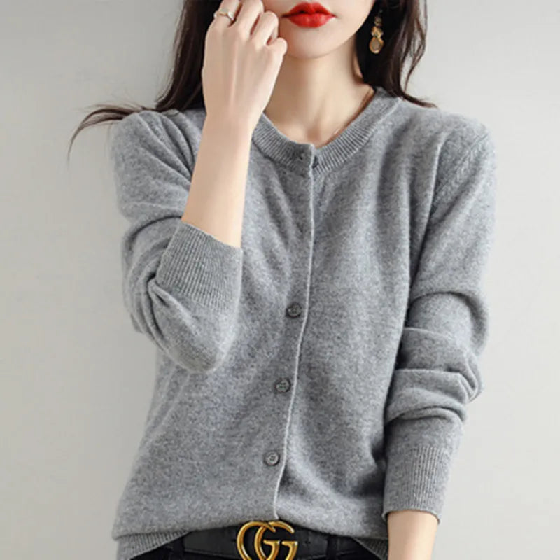 Cardigan in cashmere Alicia | Maglieria/maglione elegante primaverile e autunnale