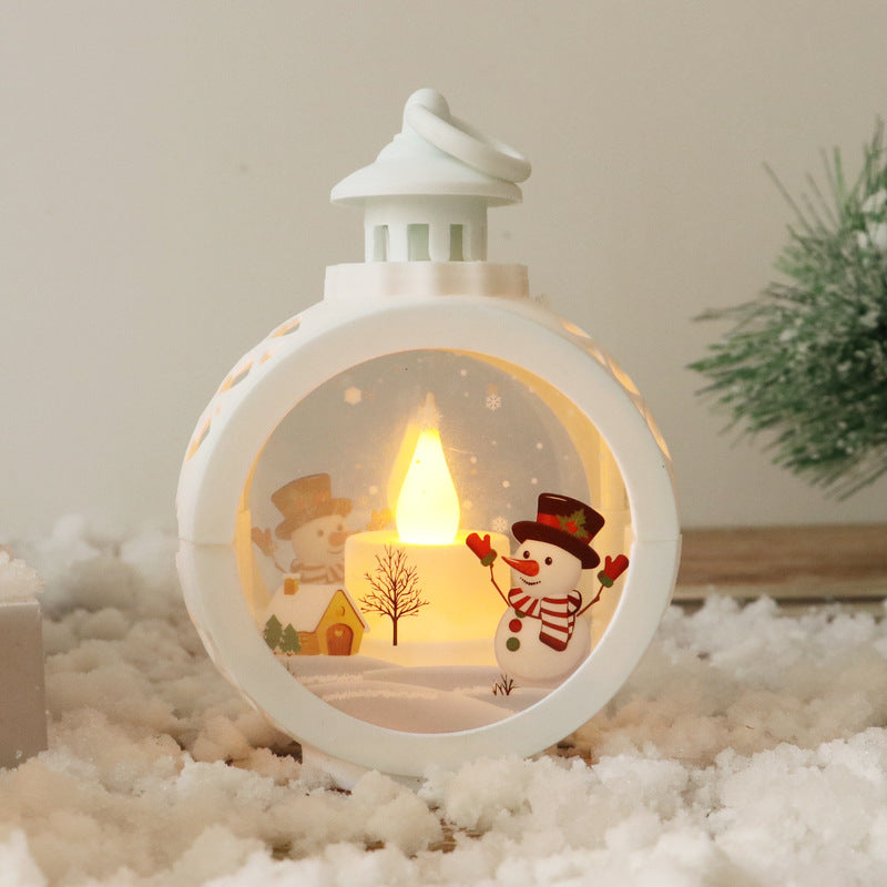 Luce notturna vintage per ornamento di Natale