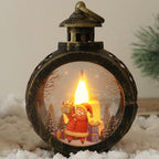 Luce notturna vintage per ornamento di Natale