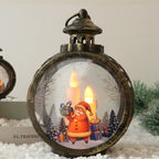 Luce notturna vintage per ornamento di Natale